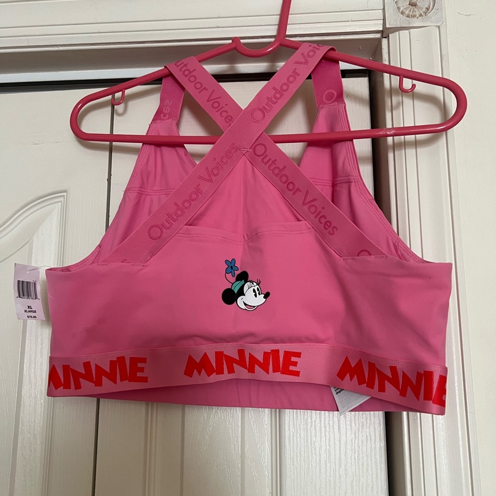 Outdoor Voices Minnie X Disney Collection Sports Bra